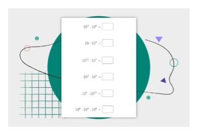 Geogebra Illustrative Mathematics Exponents And Scientific Notation